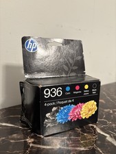 HP 936 Genuine Original Inkjet Ink Cartridges 4-Pack CMYK (C/M/Y/K) picture