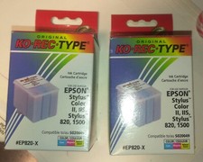 EPSON S020049 COLOUR INK STYLUS 1500 820 II IIS  - Inkjet Cartridges (QTY x2) picture