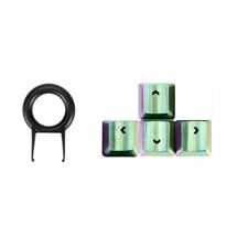 Fitlink FPS and MOBA Gaming Keycaps, Stainless Steel Metal Mechanical Keycap ... picture