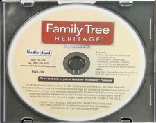 Family Tree Heritage Platinum install CD PEJ-FD8 2013 Individual Software LkNEW  picture