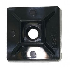 Cable Tie Mounts Black 3/4