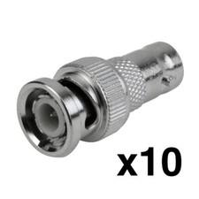 Construct Pro BNC Female to BNC Male Adaptors (10 Pack) picture