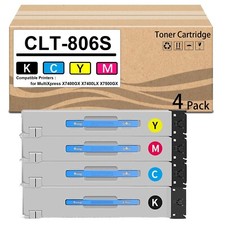 4 Pack CLT-806S CLT-K806S CLT-C806S CLT-M806S CLT-Y806S Toner Cartridge Use for picture