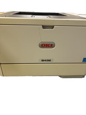 OKI B432DN LASER B/W USB 38 PPM 1200 DPI PRINTER 729 PAGES picture