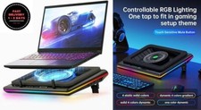 Almohadilla de enfriamiento para computadora portátil RGB enfriador. neuvo.2024. picture