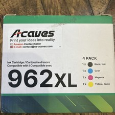 AcaVes 962XL Ink Cartridge Set (4-Pack) for HP OfficeJet Pro 9010 9020 Series picture