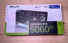 PNY GeForce RTX 5060 Ti 16GB GDDR7 OC Dual Fan PCIe 8-Pin Graphics Card picture