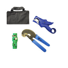 TK-240EZ Times Microwave Systems LMR-240 Coaxial Cable Tool Kit Strip Crimp Cut picture