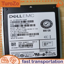MZ-1LT800C 800G Dell/EMC SAS 12G PM1645a SSD 0GW8T1 MZ1LT800HBHQAD3 REV Used picture
