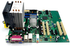 INTEL D945GNT MOTHERBOARD AA C96320-401 + 3.2 GHz INTEL P4 CPU SL7Z8 + H/S & FAN picture
