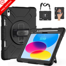 SUPFIVES Case for iPad (A16) 11th/10th Generation, Black picture
