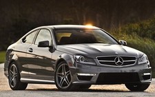Cars amg vehicles mercedes benz c63 mercedes Desk Mat Stitched picture