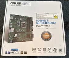 ASUS Pro Q570M-C/CSM LGA1200 mATX Motherboard DDR4 PCIe 4.0 Intel Q570 SEALED picture