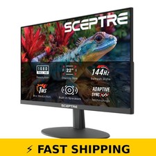 Sceptre 22-Inch Gaming Monitor FHD 1080p 144Hz Machine Black picture