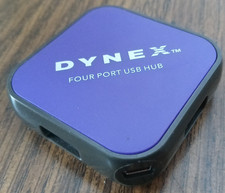 Dynex Four Port USB 2.0 Hub model #DX-U24H013-PR picture