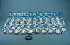100 Leviton Blue Cat 5 7 ft Ethernet LAN Patch Cords Network Cables 52455-7BL picture