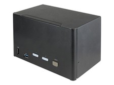 Startech 2 Port Quad Monitor DisplayPort KVM Switch, 4K 60Hz UHD SV231QDPU34K picture