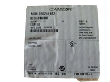 Commscope Uniprise Cat 6A Gray Jack Ethernet 10 GIG UKJ10G-GRY New Box of 25 picture