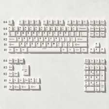 114 Keys Dark Blue Double Shot PBT Keycaps Custom Keyboard Keycaps Cherry Profil picture