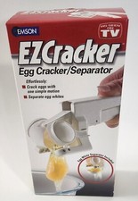 EZCracker Handheld Egg Cracker & Yolk Separator Kitchen Tool As Seen On TV EMSON picture