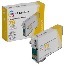 LD T079420 79 Reman Yellow Ink Cartridge for Epson Artrisan 1430 1400 picture