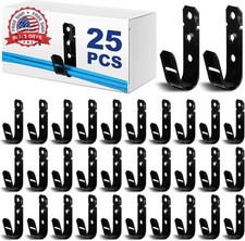 25 Pcs J Hooks for Cable Management Hanging Cable Support J Hooks (3/4 Inc picture