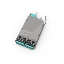 Corning ECM8-UM08-05-E6Q-ULL-Z 8 Fiber MTP to LC Duplex Module 50 µm (OM4) picture