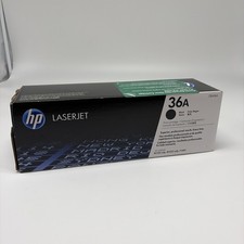 Genuine HP 36A Black Toner Cartridge CB436A OEM LaserJet M1120 M1522 picture