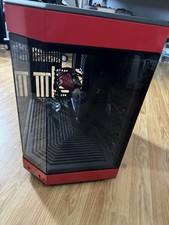 HYTE Y60 Modern Aesthetic Tempered Glass Mid-Tower ATX PC Case, Red picture