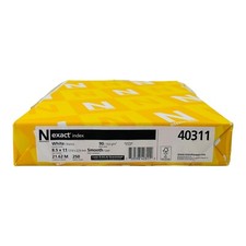 250 Sheets Neenah Exact Index 8.5
