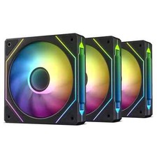 8-Pack 120mm RGB Case Fans, Quiet High Airflow Adjustable with RF Remote picture