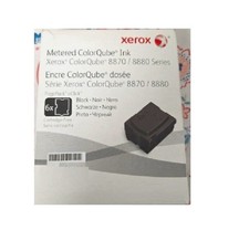 OPEN BOX -  Xerox ColorQube 8870 / 8880 INK STICK - BLACK picture