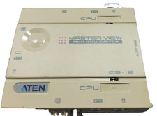 Aten CS-12 Master View-PS/2 Mini KVM Switch E-C900-02-4421(B) 2 Port CS12 picture