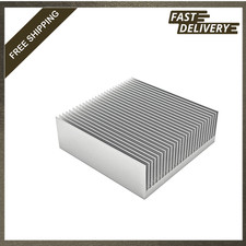 80mm Aluminum Heat Sink 80x80x27mm Large Fins for Circuit Boards Electronic picture