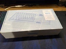Womier RD75 Pro 75% Aluminum Gaming Keyboard with Quick Release Wireless- Silver picture