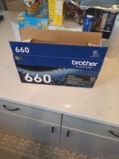 Genuine Brother TN660 High Yield Black Toner Cartridge- New OEM picture