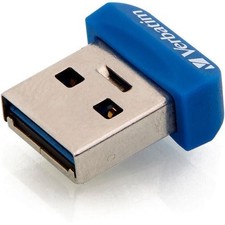 Verbatim 32GB Store 'n' Stay Nano USB 3.0 Flash Drive - Blue 98710 picture