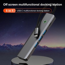 5 in 1 TYPE-C USB3.0 HDMI PD100W Interface Hub Adapter Dock for MacBook iPad 15 picture