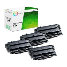 4Pk TCT CF214X 14X Black High Yield For HP M725z M725dn M712dn Cartridge picture