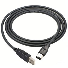 Firewire to USB Adapter Cable 6-Pin IEEE 1394 Male to USB 2.0 Male Converter ... picture