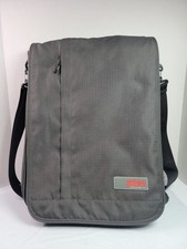STM Gray Laptop Messenger Bag Padded Shoulder Strap Computer Carry Case picture