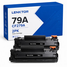 79A CF279A 2PK Toner Cartridge for M12a M12w MFP M26a M26nw LaserJet Pro 2pk bk picture