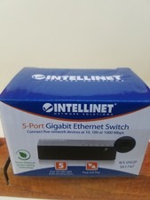 Intellinet 530378 5-Port Gigabit Ethernet Switch  With AC power cord picture
