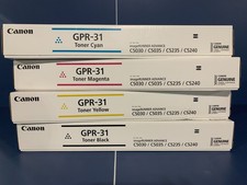 Canon GPR-31 Toner Cartridge Set Black. Cyan. Magenta. Yellow picture