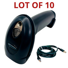 LOT OF 10 Zebra Motorola Symbol DS4208 Wired Imager Barcode Scanner w/USB Cable picture