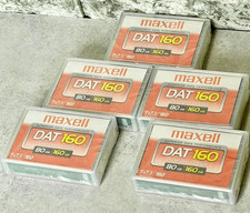 [ New ] MAXELL DAT 160 Digital Data Cartridge Tape lot of 5 260920 picture