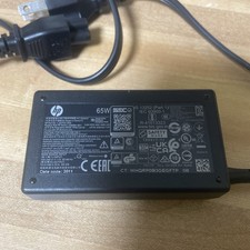 HP 574063-001 19.5V 3.33A 65W Genuine Original AC Power Adapter Charger picture