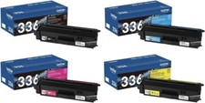 Brother TN336BK, TN336C, TN336M, TN336Y High Yield Toner Cartridge picture