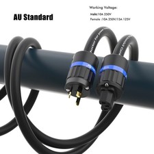 P901 Power Cable OFC Copper Audiophile Power Cable Schuko Power Cord EU/US/AU picture