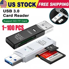 USB3.0 SD Card Reader for PC Micro SD Card to USB Adapter for Camera MemoryC lot picture